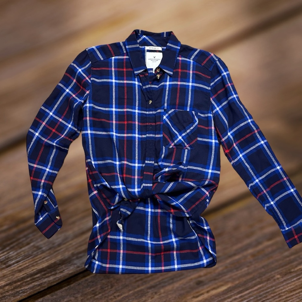 American Eagle Boyfriend Fit Flannel